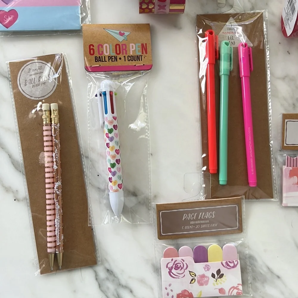 Target Stationary Hearts Valentines Day washi